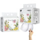 Plant disposable face towel hanging removable soft towel oversized bag makeup remover cotton face towel retail wholesale