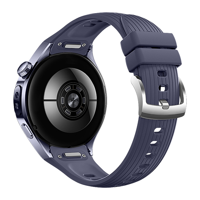 Huawei watch5 シリコン時計ストラップに適しています。公式の垂直パターンのシリコンプッシュ式時計ストラップ 42mm/46mm|undefined