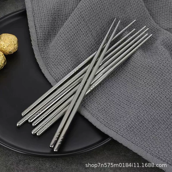 23cm six-ring square chopsticks (single)