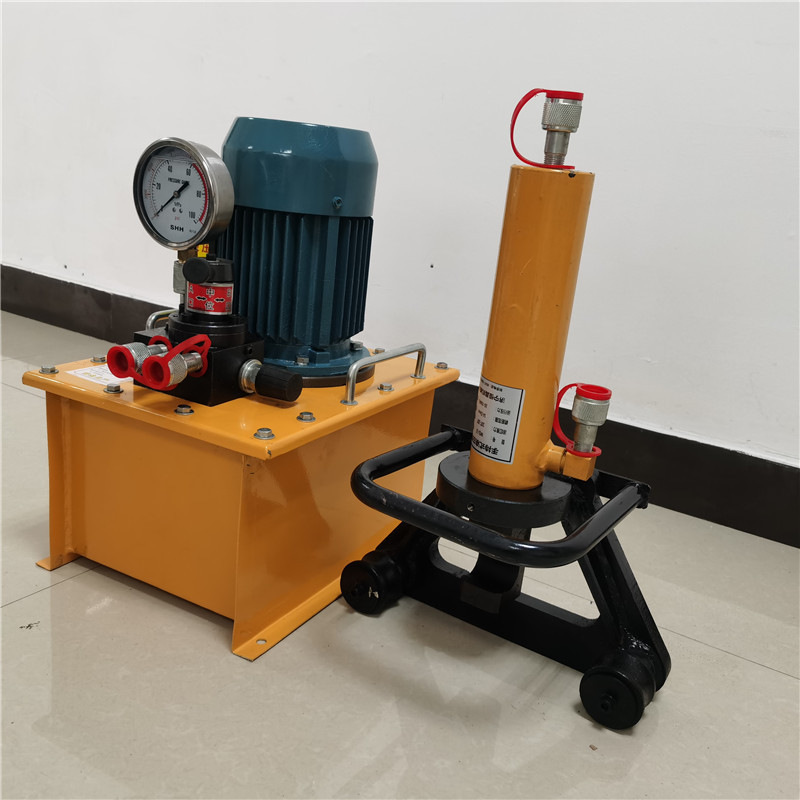 单人操作钢筋弯曲机液压型建筑工地钢筋弯曲机便携式液压弯曲机