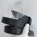 Black silver buckle