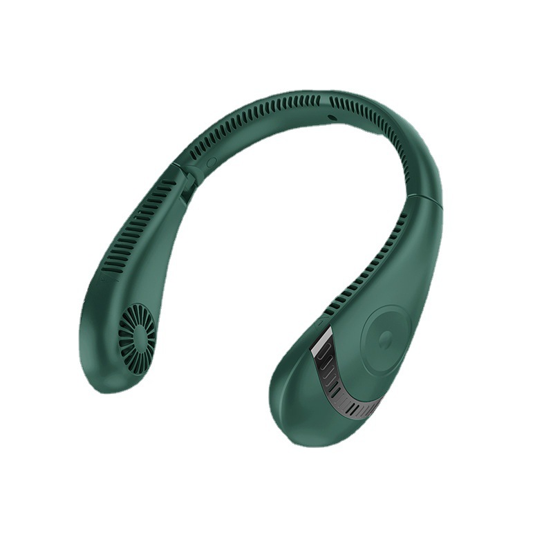 Ventilator portabil de gât suspendat, ventilator portabil de răcire USB, 360 de grade, cu bandă de gât, mini ventilator personal, 5000-3000Mah, reîncărcabil_voghion.com