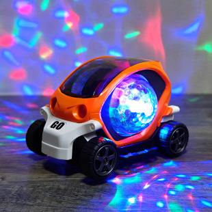 Children's Electric Toy Car Boy Flash Music Toy Car Electric Universal Light Cartoon Toy Car Girl