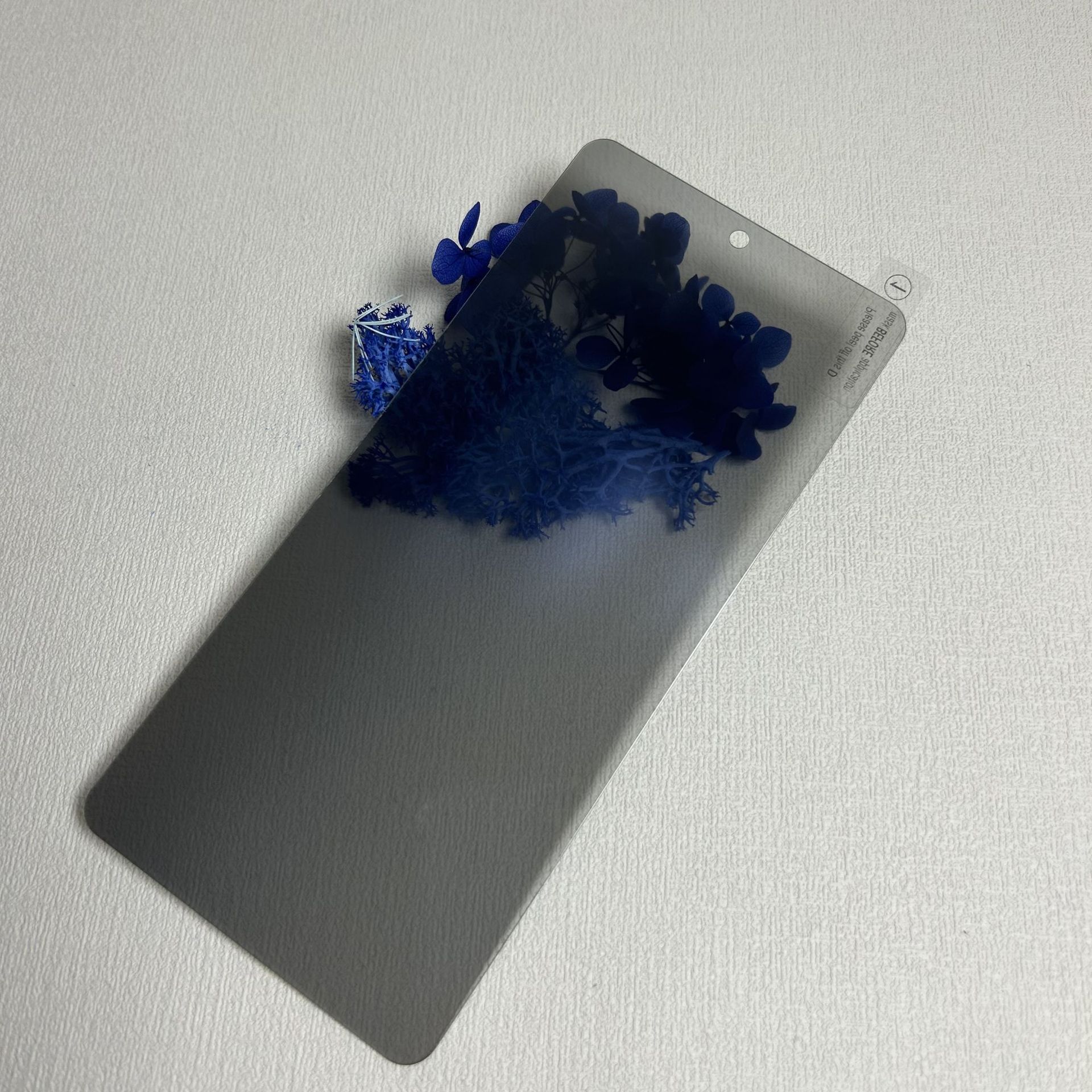 Aplicable a la transmisión de voz titel A80 película protectora de pantalla de teléfono celular transparente serigrafía de alta definición película de vidrio de pantalla completa templada