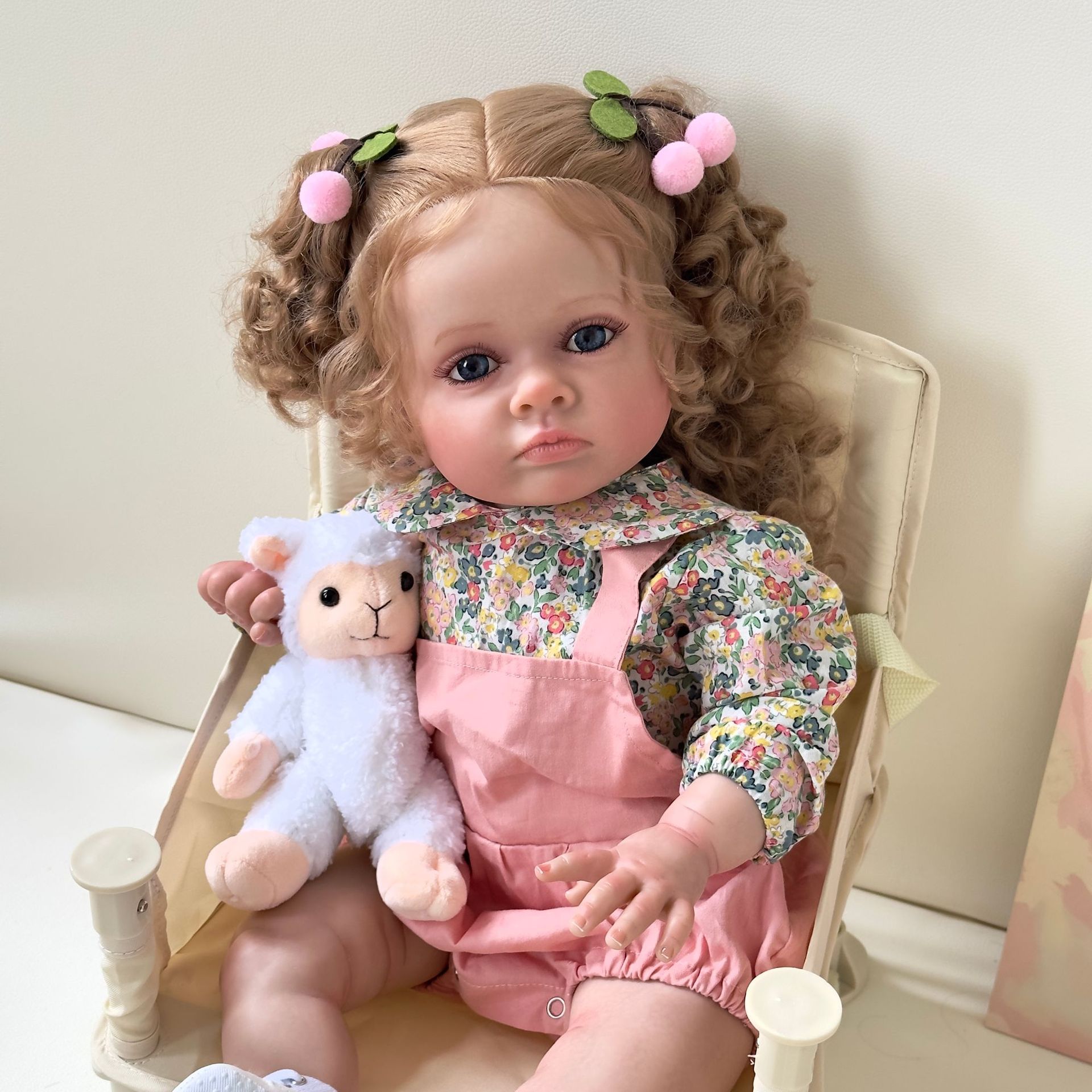 60cm simulación bebé renacido muñeca Tutti lindo bebé transfronterizo e-commerce suministro de una sola pieza de entrega