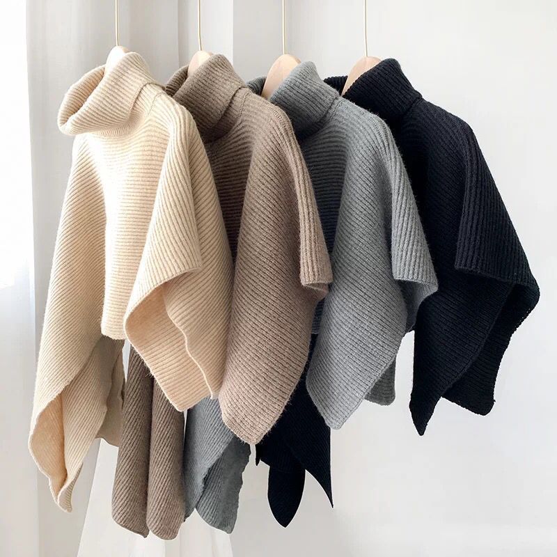 Women's Streetwear Solid Color Yarn Shawl display picture 1