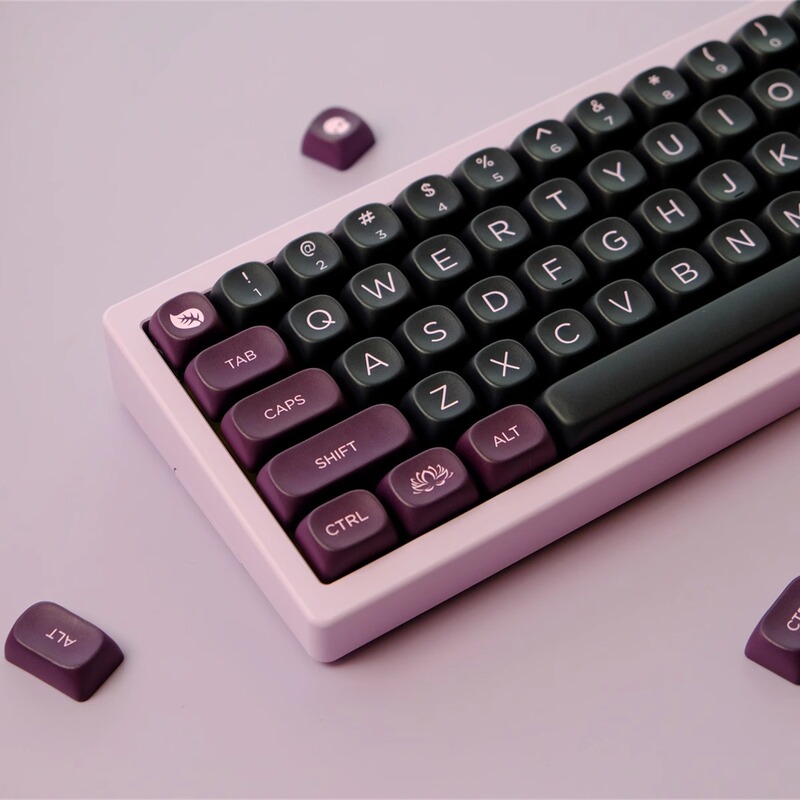 PBT五面熱昇華キーキャップ カスタムMOA 全メカニカルキーボードに高度に適合 五面PBT 高品質|undefined