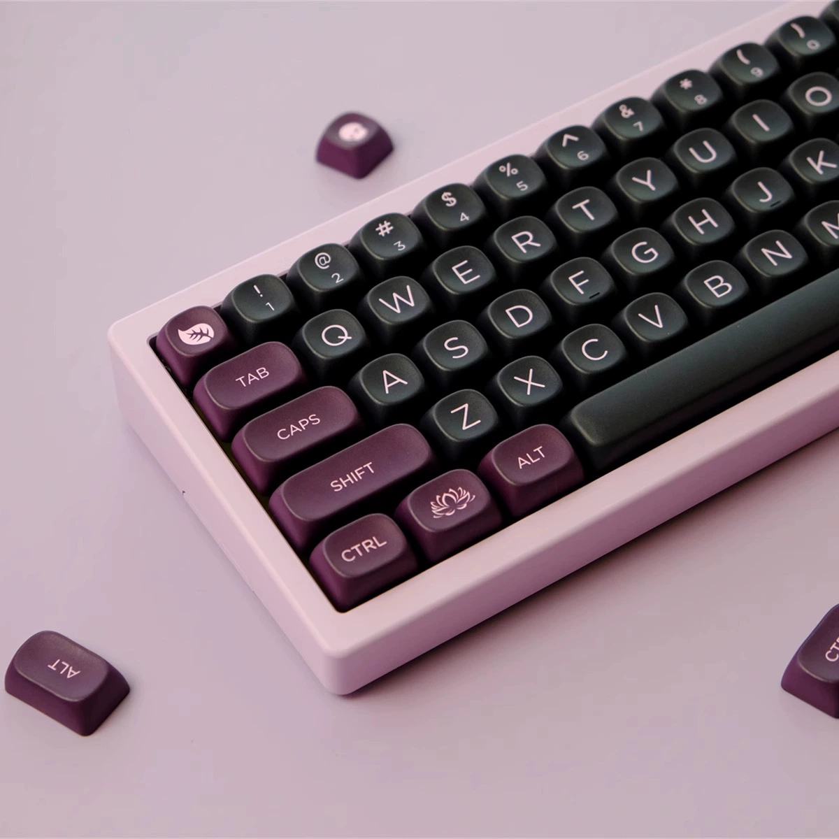 PBT пятисторонние клавиши сублимация, кастомные MOA, совместимы с полноразмерными механическими клавиатурами, пятисторонний PBT с привлекательным видом