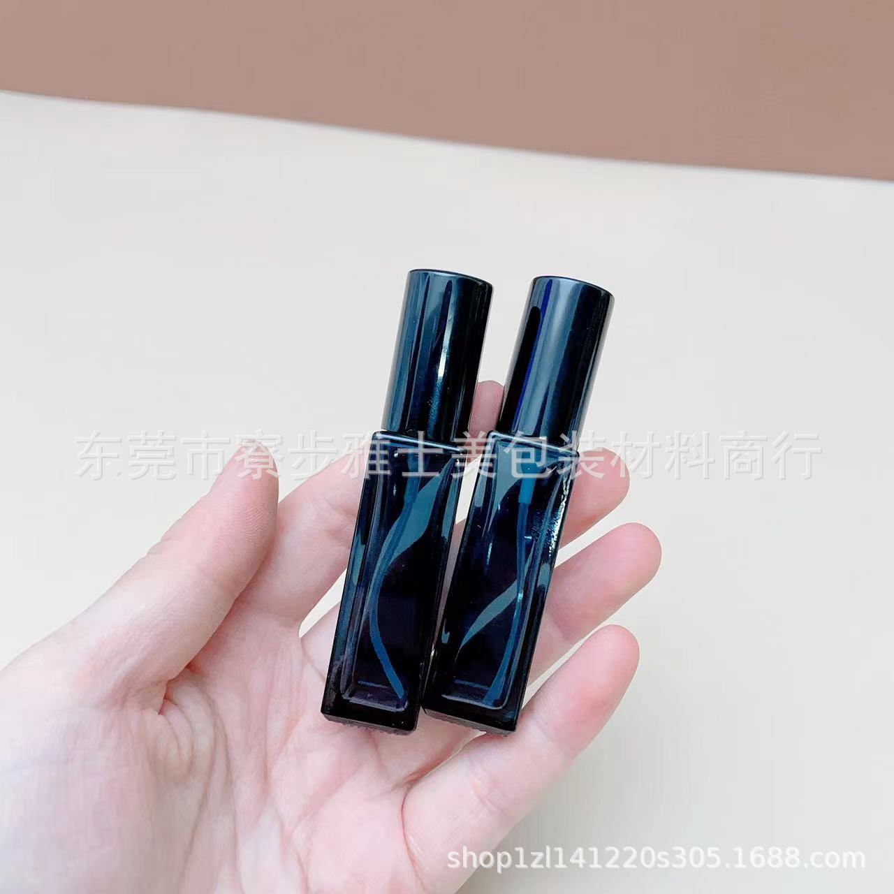 Muestra de perfume sub-botella de alta gama botella de aerosol portátil 10ml de vidrio avanzado sub-contenedor 5ml mini botella vacía