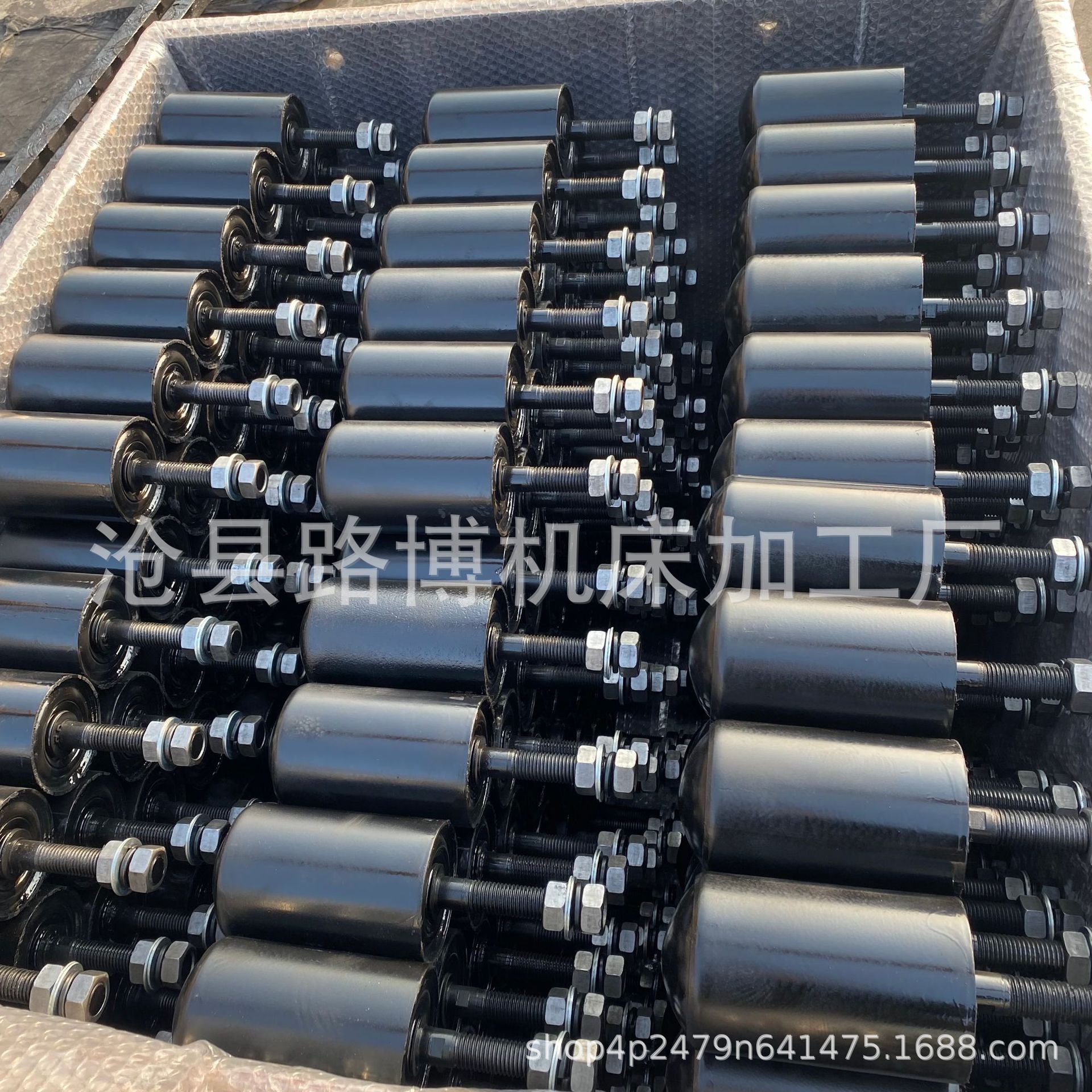 托辊厂家立辊供应 防跑偏边辊 螺纹立辊 非标挡辊 制造各种立棍-阿里巴巴