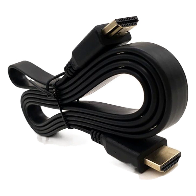 Плоский кабель HDMI 1.5m HD, поддерживает подключение дисплея 1080P, кабель для подключения дисплея FLATHDMICABLE