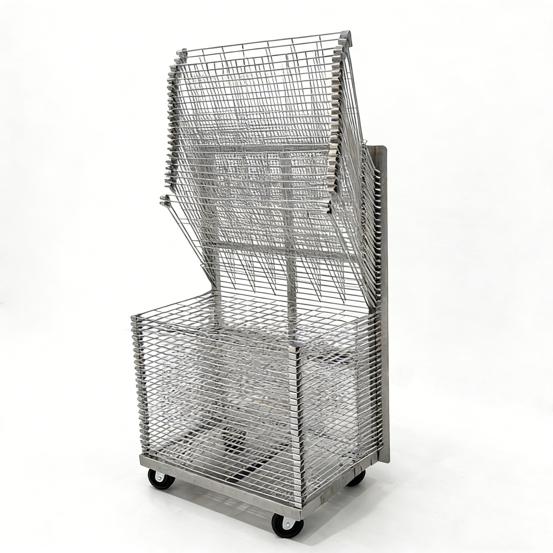 Removable drying rack stainless steel PVC