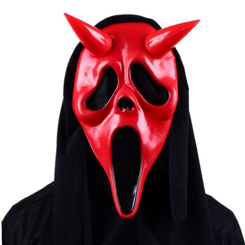 Transfronterizos Hot Conjuring 2 máscaras de monjas Halloween aterrador fantasía horror aterrador capuchón de látex monjas image 10
