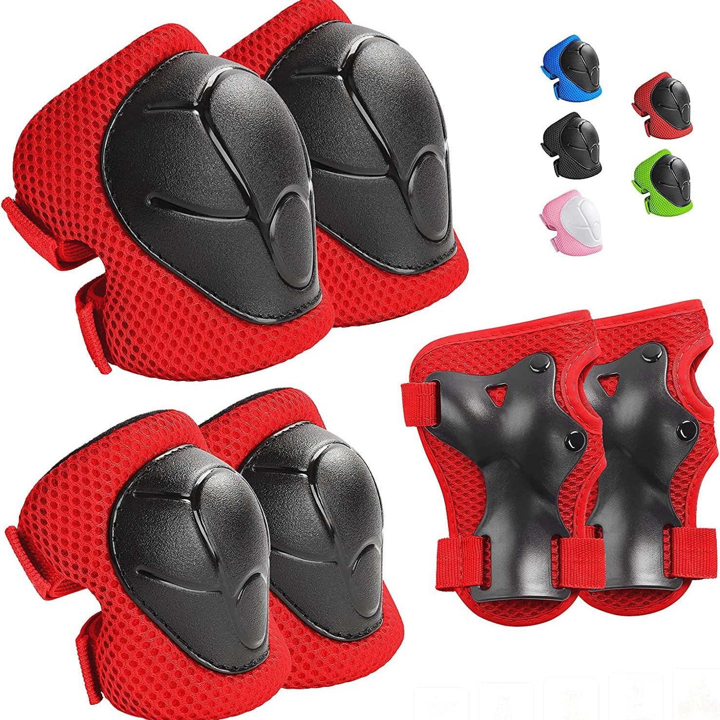 Children's skateboard protective gear manufacturer wholesale cycling knee pads, skating protective gear, children's balance bike and roller skating protective gear set