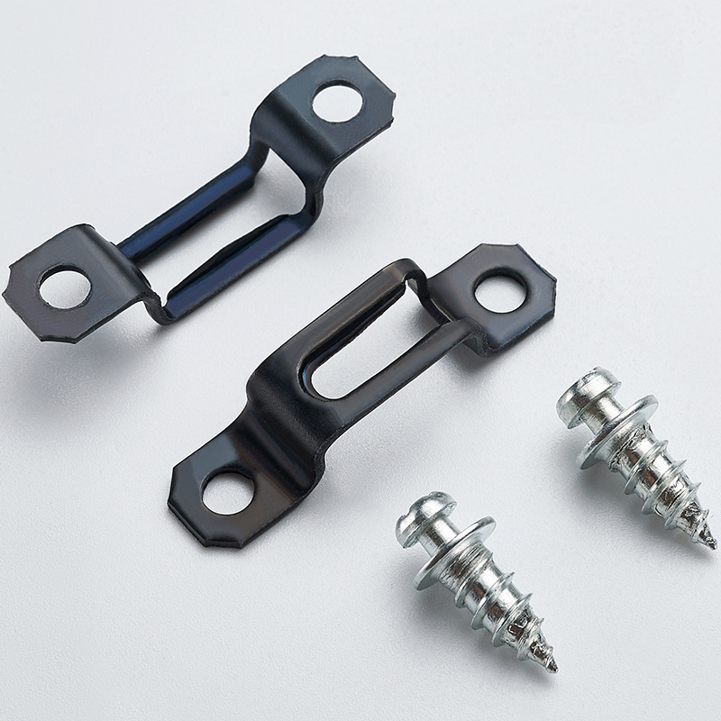 Sujetador invisible todo a través de la mitad a través del sujetador muebles gabinete oculto accesorios de hardware invisible dos en un conector