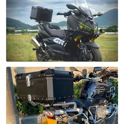 Box Quick-Release Design Universal Electric — Motorcycle trunk