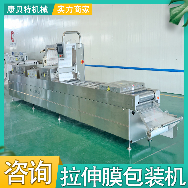 海参真空包装机 冻冻食品全自动拉伸膜真空包装机