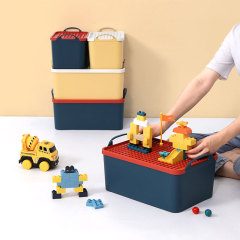 Sun Xiaomei Lego storage box toy building block parts storage box basket small particle classification storage and finishing box