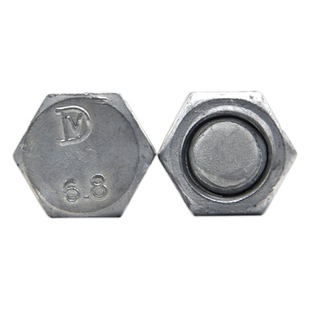 Hot dip galvanized screw photovoltaic special 8.8 high strength hot dip galvanized outer hexagon Bolt hot dip galvanized Bolt