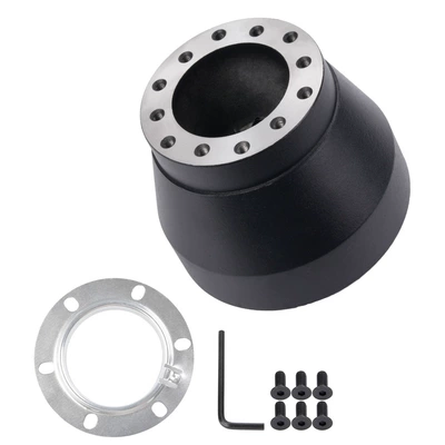 Car Modification Parts Steering Wheel Base Suitable for Bmw E30 (Cab and accessories) - black