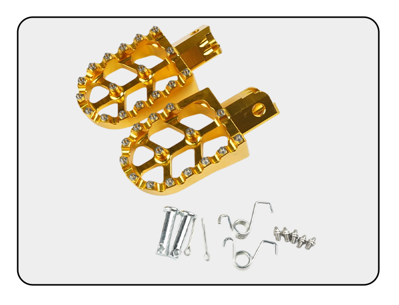 Wenzhou Motorcycle Small Off-Road Cnc Aluminum Alloy Foot Pedals Suitable for Crf150F Crf230F Cross-Border Use