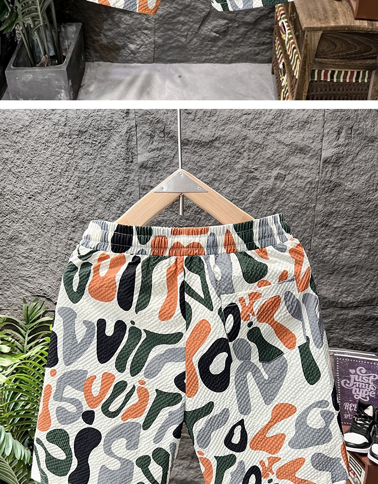 Men's Casual Loose Straight Leg Shorts Summer Style Thin Beach Trendy Brand New_viptrois.com