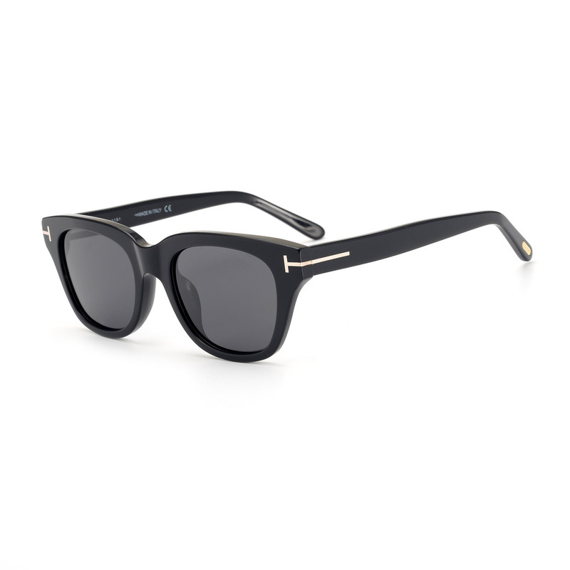 2023 Temford Glasses Frame Bond Style Lenses Sunglasses Tf237 Black Frame Sunglasses Outdoor Large Frame