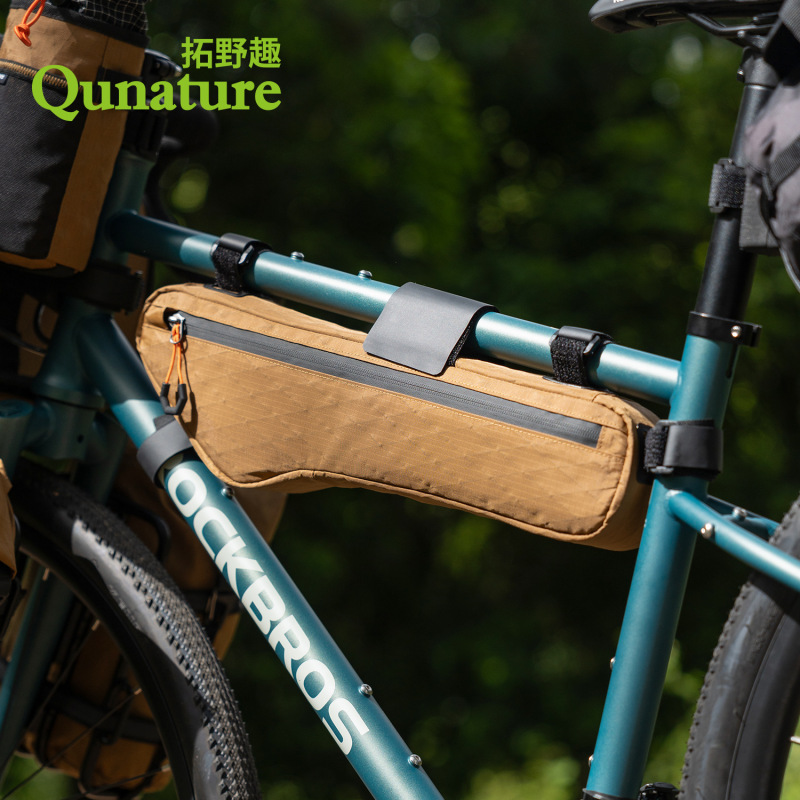 Tuoyequa バイクパッキング自転車バッグダウンチューブバッグロードマウンテントラベルバイクライディングビームフロントバッグ|undefined
