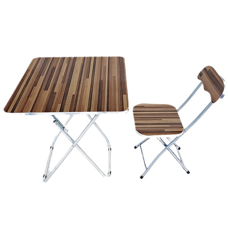 Venta al por mayor transfronteriza hogar pequeño apartamento comedor mesa redonda puestos al aire libre en la carretera mesa cuadrada pequeña dormitorio mesa plegable portátil