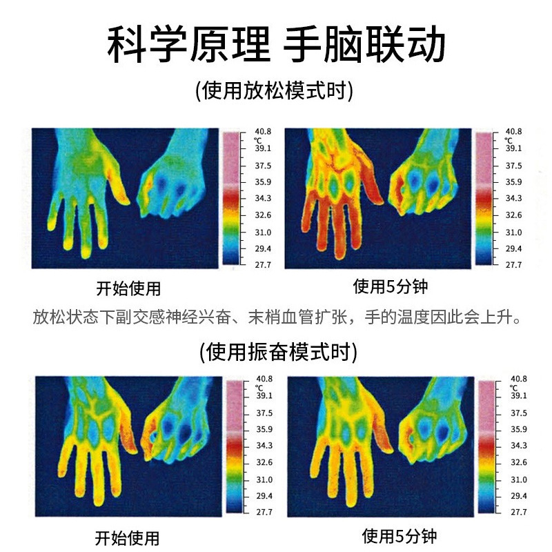 Nuevo instrumento de sueño inteligente al por mayor transfronterizo pulso portátil calmante y perder instrumento de masaje suave Instrumento de Ayuda para dormir de mano en casa