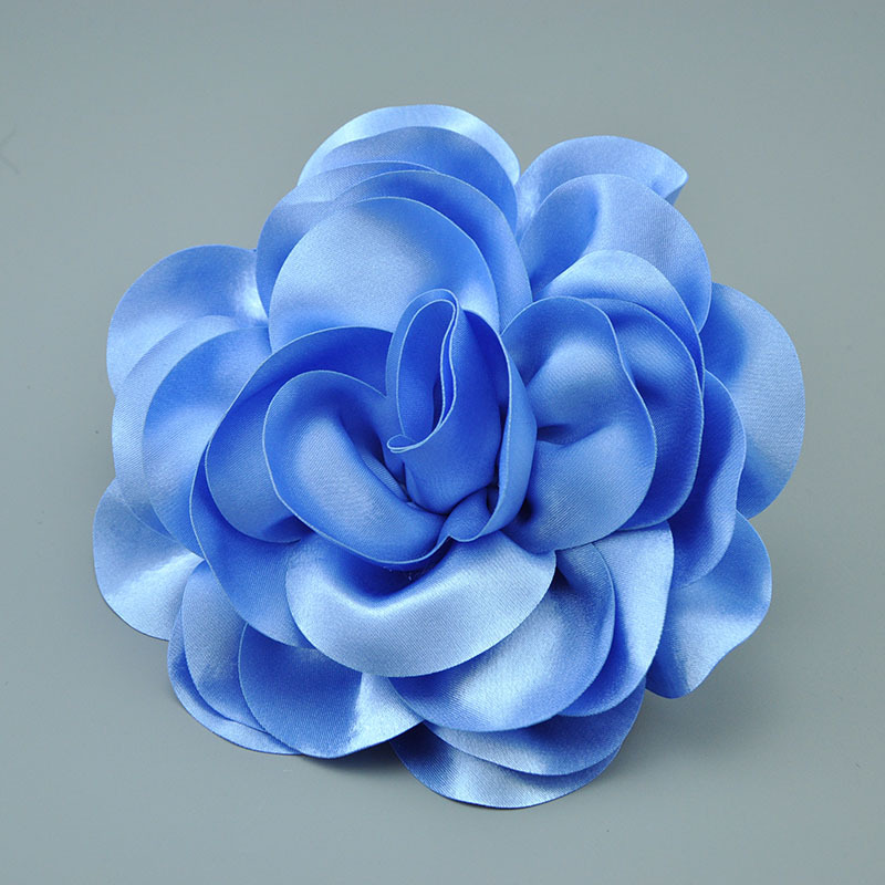 Accesorios para el cabello de flores de gran tamaño pasarela etapa rendimiento horquilla lateral clip accesorios exagerados fotografía de estudio foto accesorios de cabeza