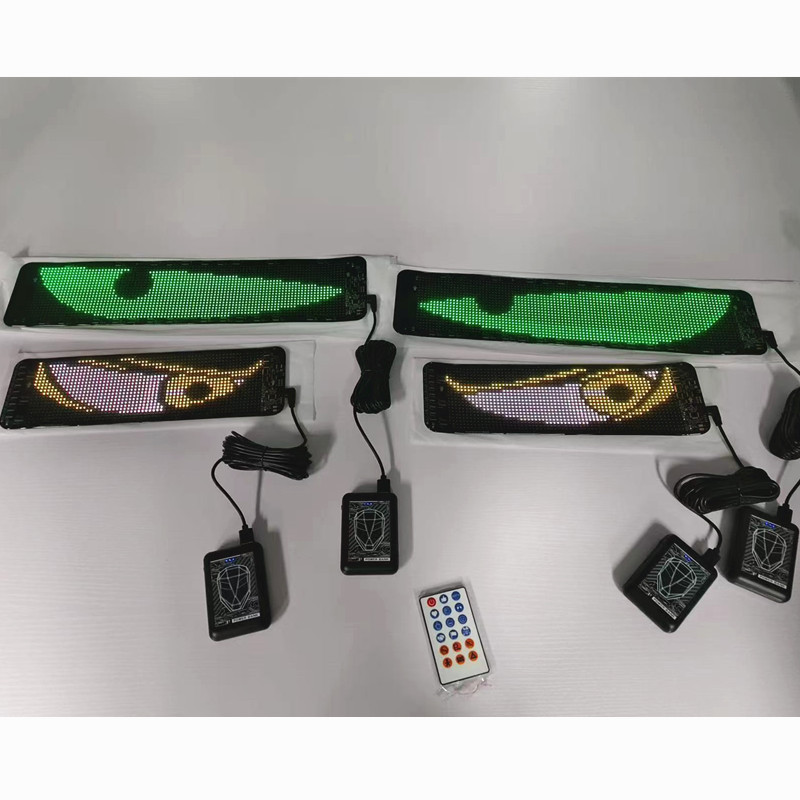 Pantalla suave LED inteligente montada en el vehículo