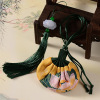 Hanfu, universal pendant, one-shoulder bag, with embroidery