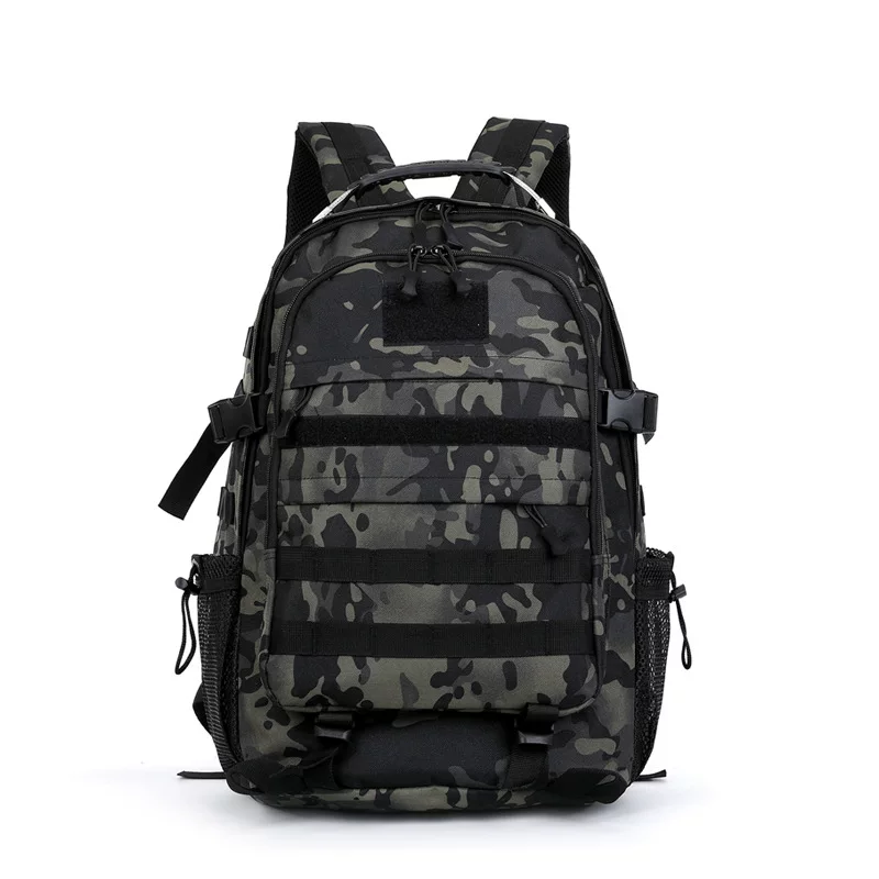 Camouflage capacious backpack outside climbing, tactics waterproof bag for traveling
