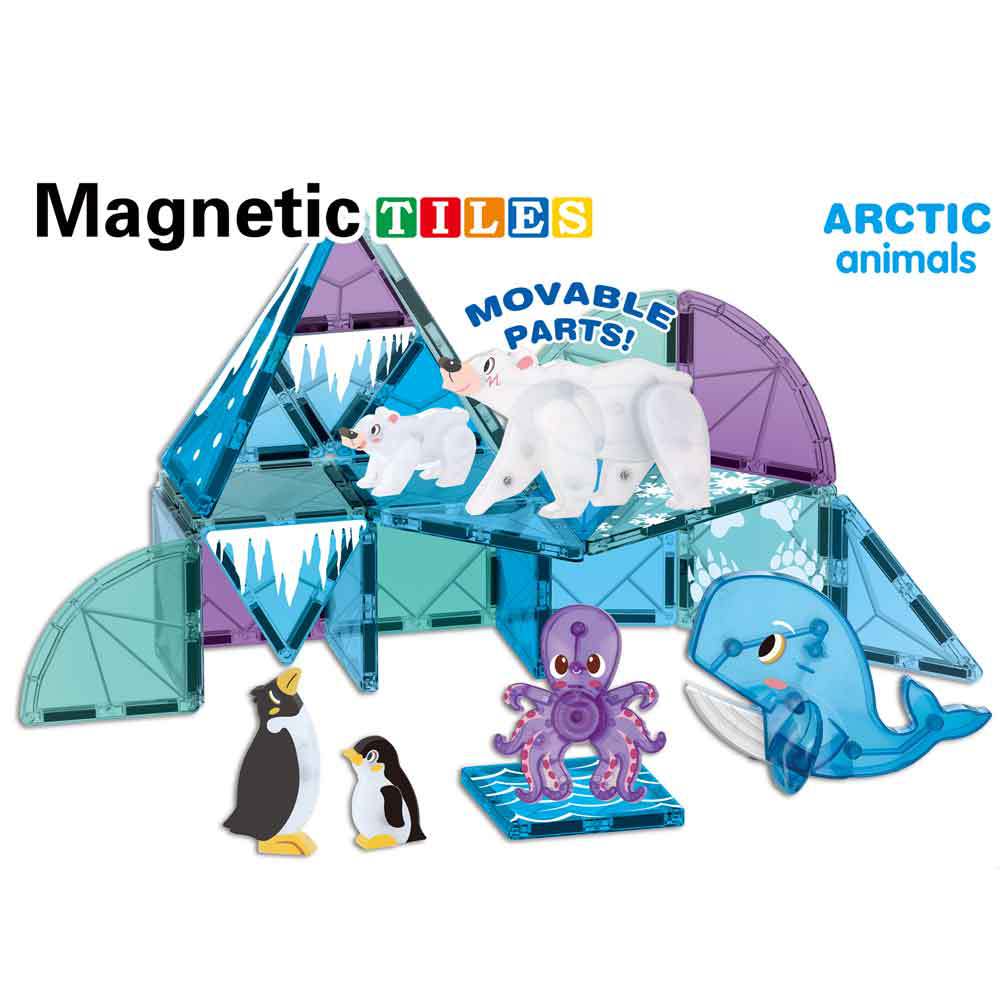Color Window Children's Building Educational Magnetic Piece Toy Magnetic Assembly Combination Building Blocks Diamond Toddler Ocean Theme