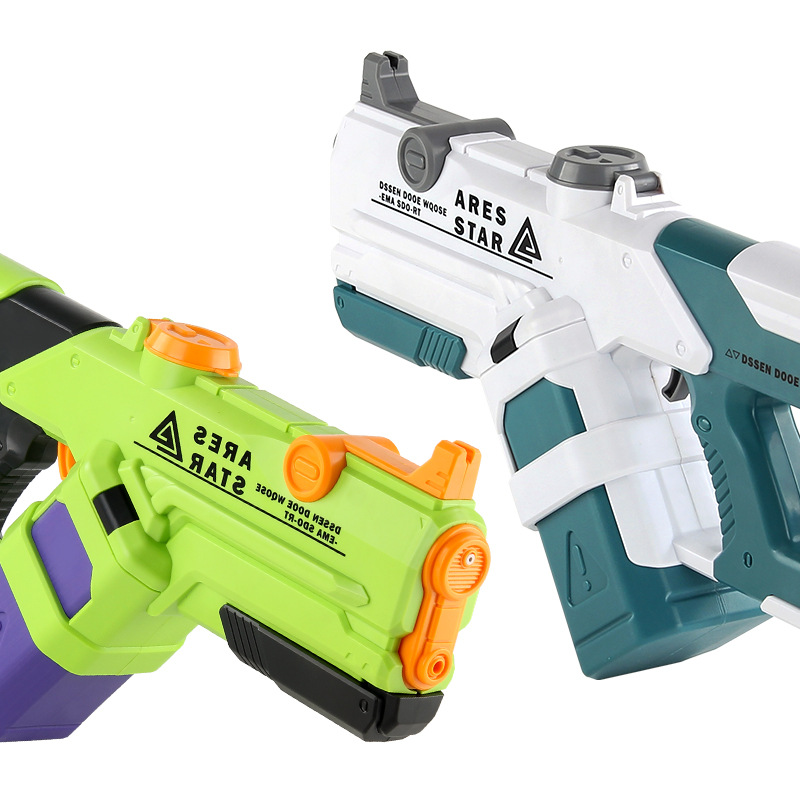 Pistola de agua de espacio transfronterizo eléctrico continuo pelo verano pistola de agua de extracción de alta presión verano interior y exterior juguetes de agua