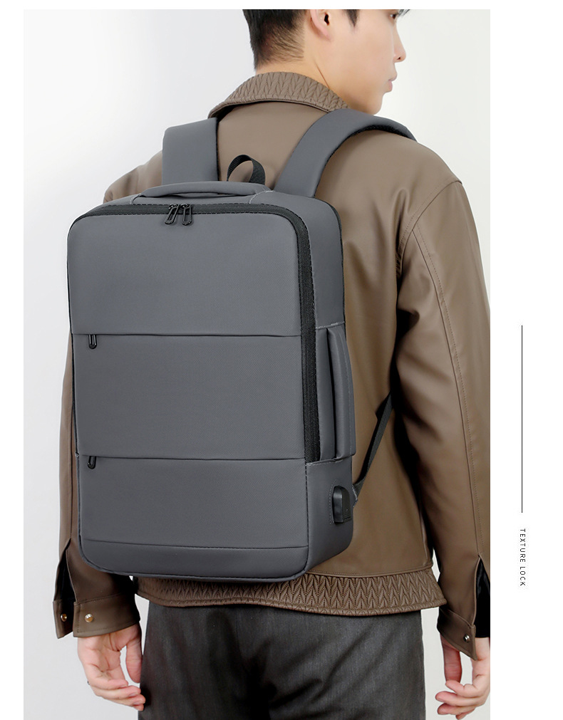 Cross-border business backpacks, multi-functional outdoor travel bags, large-capacity laptop bags, backpacks, logo-printed schoolbags undefined