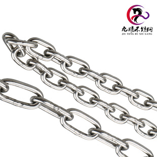 304 stainless steel chain clothes swing pet chain protective fence g80 chain galvanized 8-character dog chain