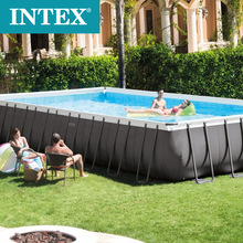 INTEX26374֧����Ӿ�ؼӺ�ͯ���ô���Ӿ�ؿ��ۯB�ܼ�ˮ���B�~��