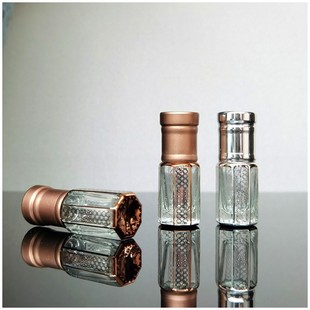 Middle East perfume bottle Roller bottle perfume bottle empty bottle high-grade glass roller bottle essential oil sub-bottle massage bead
