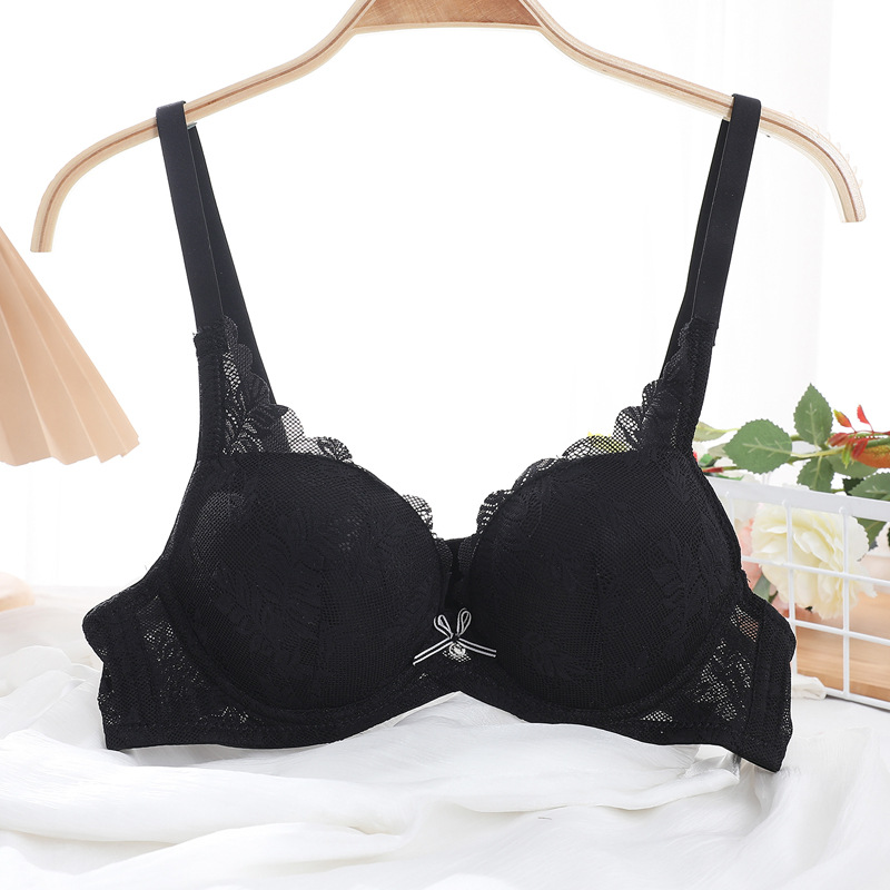 Fábrica de stock del sudeste asiático sujetador de mujer encaje ajustable de taza confortable sujetador transpirable