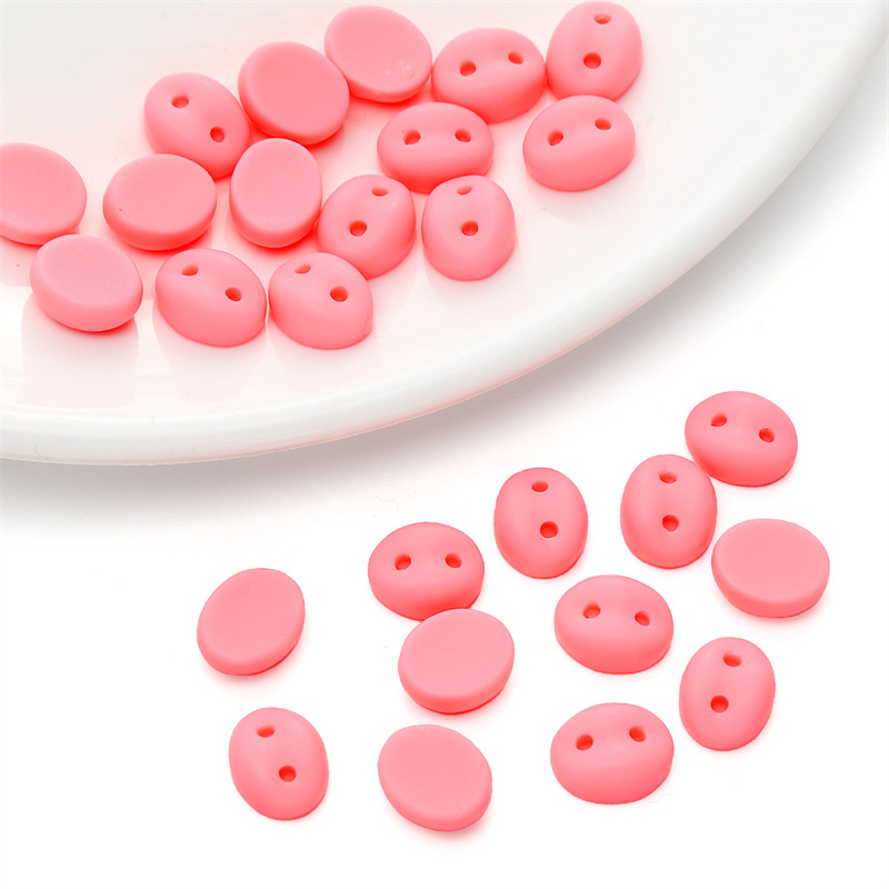 Dark pink 9x8mm 20 pieces/pack about 6g