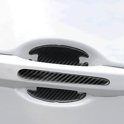 Door Bowl Handle Sticker, Carbon — Şüşə kənarı xromları/moldingləri