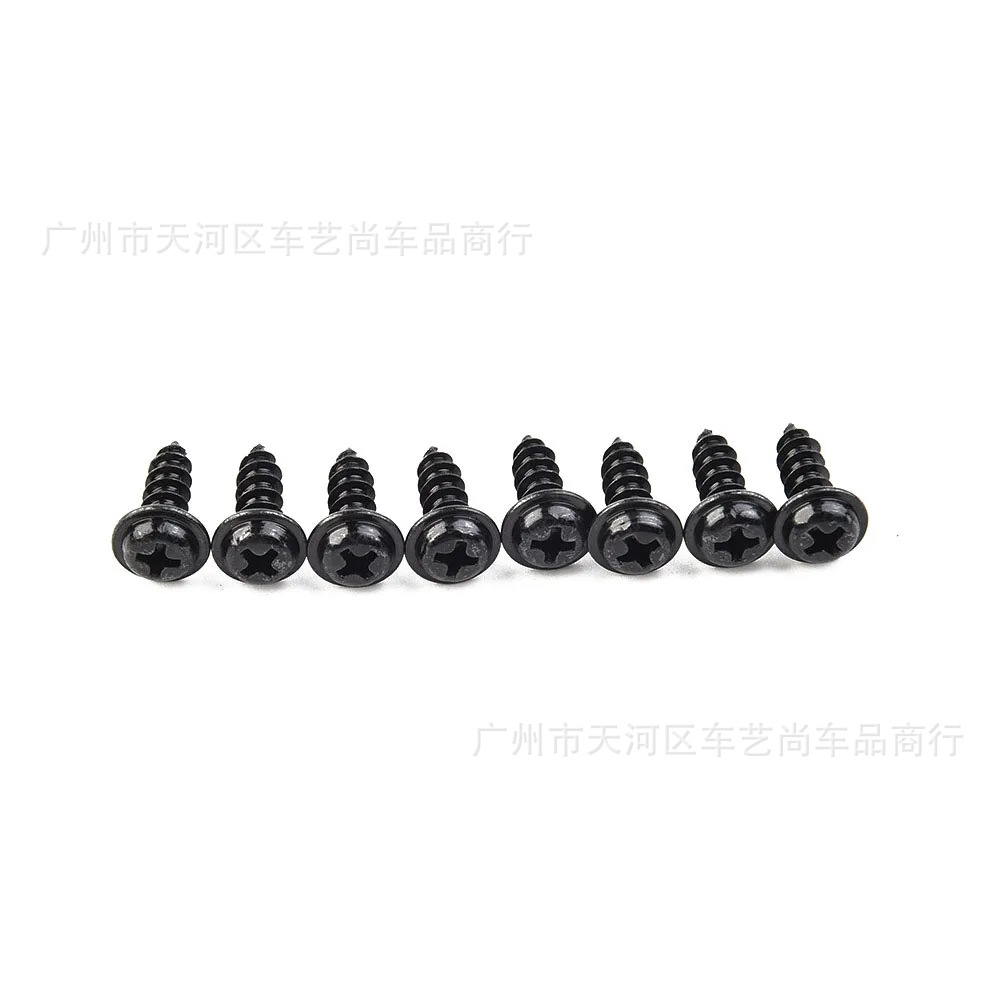 Car Exterior Modification Surround Carbon Fiber Pattern Rear Corner Anti-Collision, Anti-Scratch, Anti-Scratch Rear Lip Rear Spoiler Modification Parts