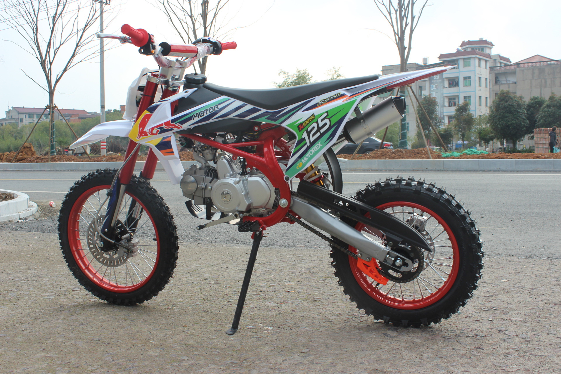 Foreign Trade Export 125Cc Large Off-Road Motorcycle, Brand New High-Specification Mountain Racing Two-Wheeled Off-Road Racing Bike