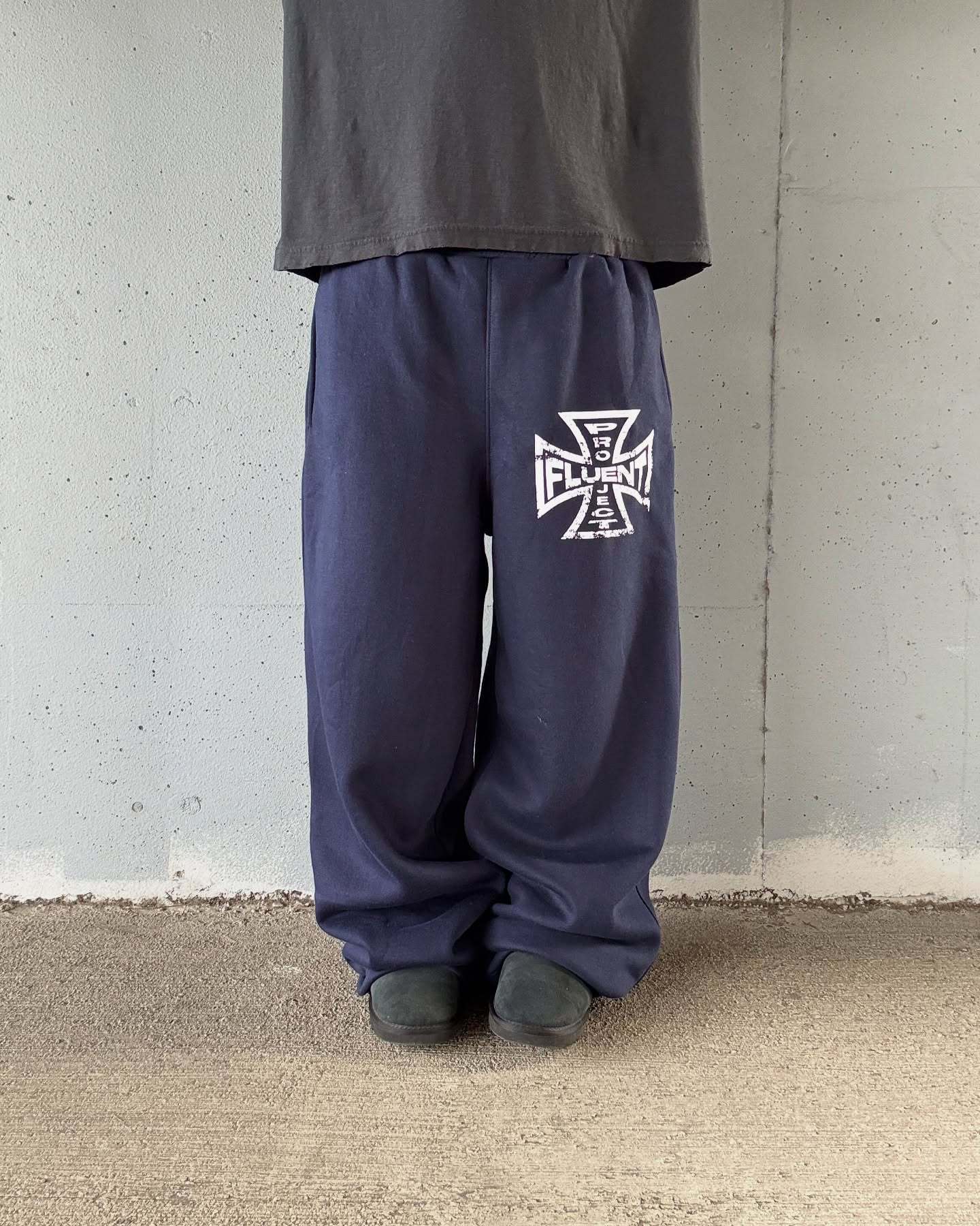 Heren joggingbroek met print y2k stijl elastische tailleband_voghion.com