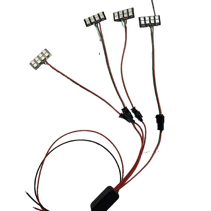 Phone Bluetooth App Multicolor Starry Eye Double Light Lens Modified 1.5 inch 1.8 inch LED Matrix Module