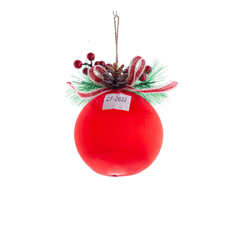 CF - 2633 - Bolas de seda rojas LIGHT - 10CM