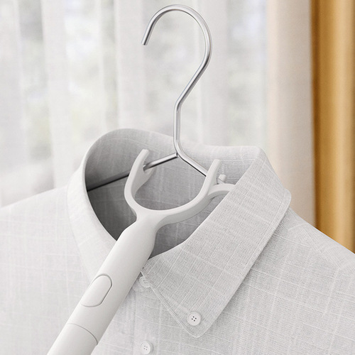 Retractable clothes fork wholesale space aluminum balcony rental dormitory home indoor extended clothes picking clothes drying clothes drying rod
