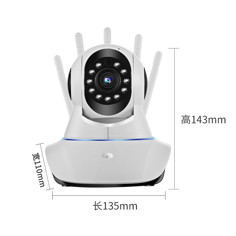 A1 Rocker HD visión nocturna 1080p seguridad para el hogar 360 grados rotación PTZ cámara de vigilancia transfronteriza al por mayor